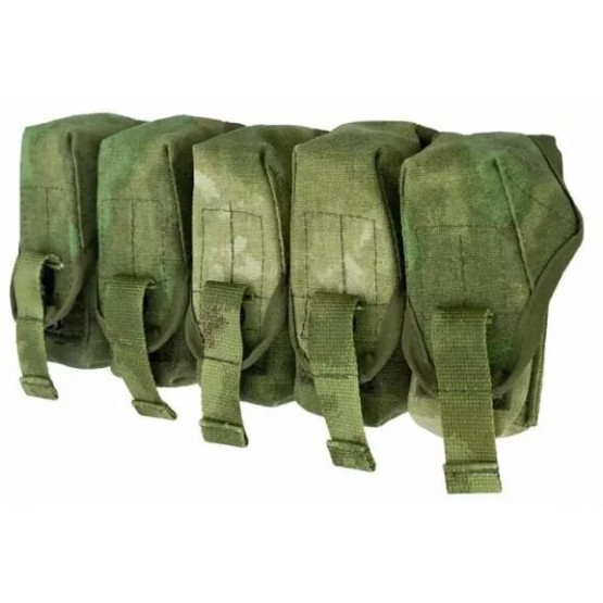 Подсумок под 5 ВОГ-25/25 MOLLE мох
